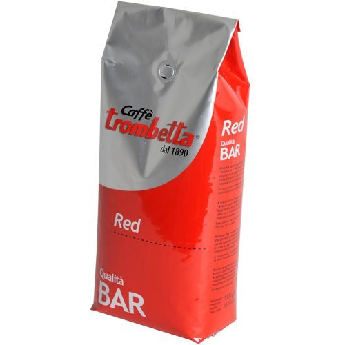 Trombetta Caffe Red Bar Whole Espresso Coffee Beans, 2.5 Pound Italian Coffee Beans Whole