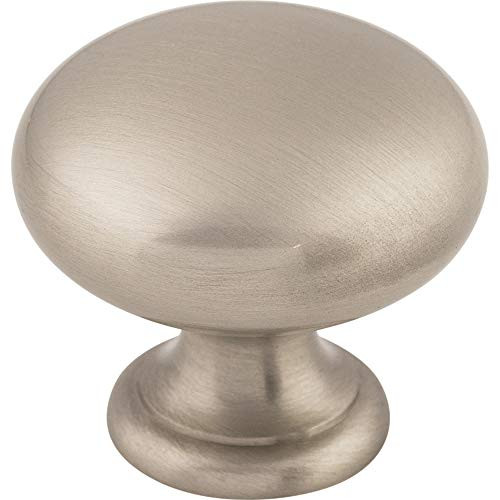 Top Knobs M281 Somerset II Collection 1-1/4" Mushroom Knob, Brushed Satin Nickel