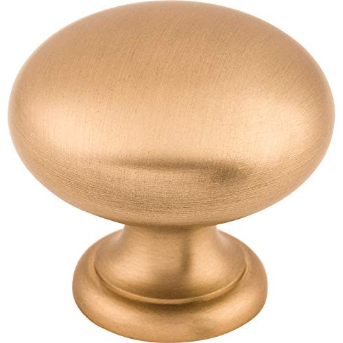 Top Knobs M1603 Somerset II Collection 1-1/4" Mushroom Knob, Brushed Bronze