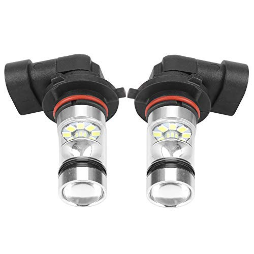 Car Headlight Bulbs, 2 Pcs 9006/HB4 100W White LED High Bright Aluminum Alloy Headlight Bulbs Kit Fog Light Car Driving Lamp For Universal Cars