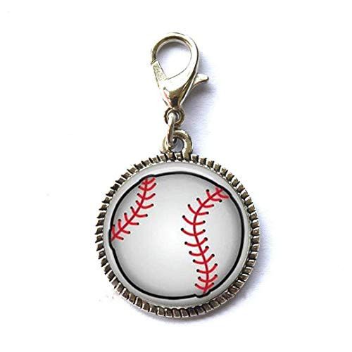 Baseball Ball,Baseball Player,Baseball Fan Charm Jewelry Friend Gift Bracelet Pendant Zipper Pull Charm with Lobster Clasp Art Photo Zipper Pull Jewelry Baseball Ball,Baseball Player,Baseball Fan Charm Jewelry Friend Gift Bracelet Pendant Zipper Pull Charm with Lobster Clasp Art Photo Zipper Pull Jewelry