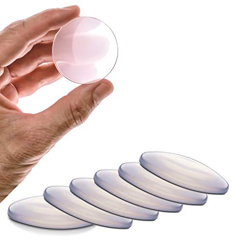 Strongest Wall Door Handle Stopper 2" Set. 6 Pieces of Clear Rubber Door Knob, Round Wall Shield Cushion. Quiet Wall Protector for Door Handle. Guard Door Bumper Wall Protector Silencer. Self Adhesive Strongest Wall Door Handle Stopper 2" Set. 6 Pieces of Clear Rubber Door Knob, Round Wall Shield Cushion. Quiet Wall Protector for Door Handle. Guard Door Bumper Wall Protector Silencer. Self Adhesive