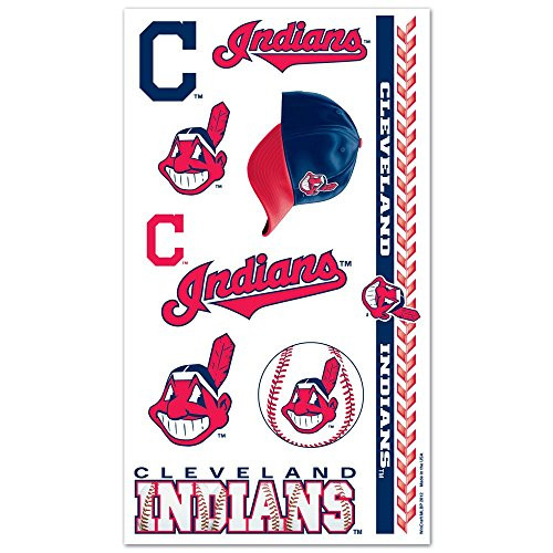 WinCraft MLB Cleveland Indians 14751012 Tattoos