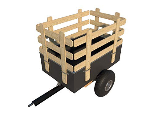 Trailer Plans DIY Utility Dump Cart Garden Yard Lawn Mower Tractor ATV