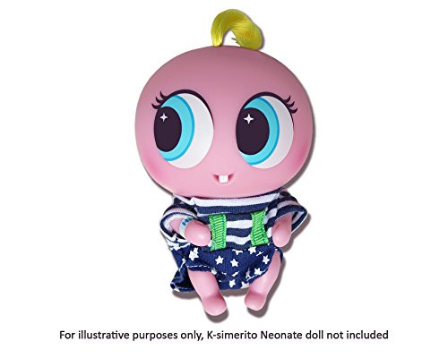 Distroller Ksimerito BLUE CASUAL Outfit w/ Stars - Nerlie Neonate Baby Doll Accesories by