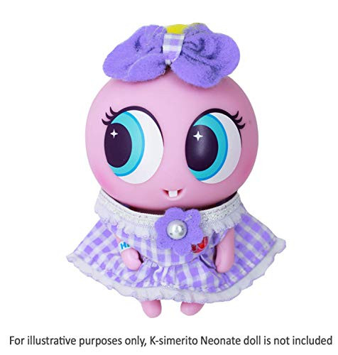 Distroller Ksimerito Purple Dress w/ Pearl - Nerlie Neonate Baby Doll Accesories