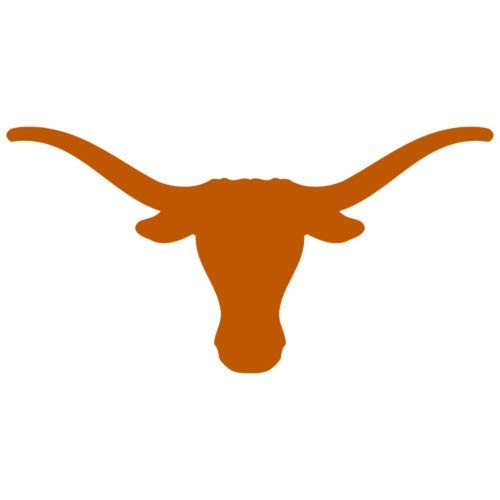 Pack of 4-3" Stickers -Texas Longhorns NCAA Football Sticker