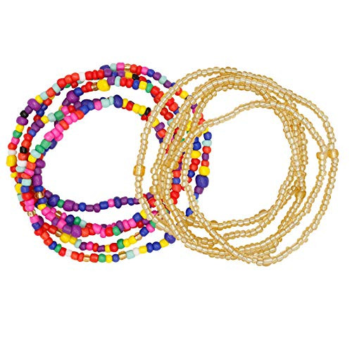 Waist Beads for Women Girls, Waist Body Chain, African Waist Bead Chain, Belly Chain Bikini Jewelry