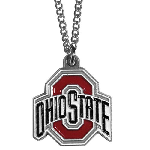 NCAA Siskiyou Sports Fan Shop Ohio State Buckeyes Chain Necklace 22 inch Team Color
