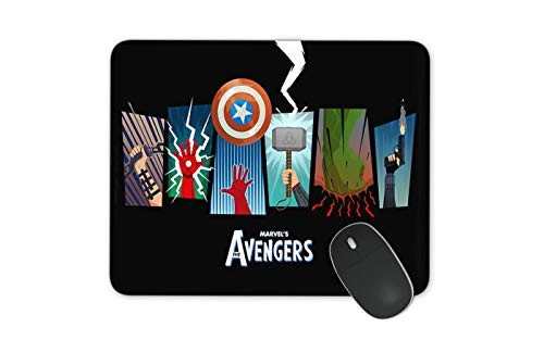 JNKPOAI Avengers Anti-Slip Mouse Pad Marvel Games Mouse Pad Personalized Design of Notebook Mouse Pad Spider-Man Printed Mouse Pad -Marvel-2-