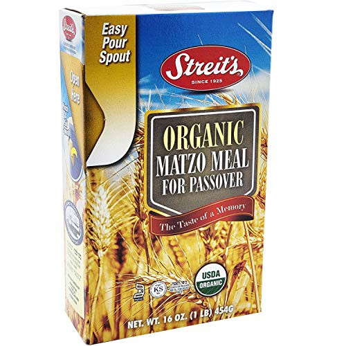 Organic Matzo Meal, Kosher for Passover and Year Round, 16 Oz -Single-