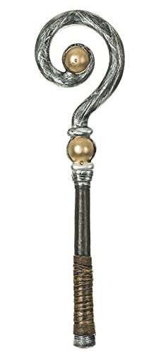 Charades Unisex-Adult's Egyptian Crosier Staff, Multi, One Size