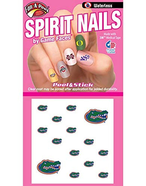 University of Florida -UF- Gators Waterless Peel and Stick Temporary Tattoos Waterless Peel and Stick Temporary Fingernail Tattoos 12 Fingernail Tattoos and 2 Spirit Tattoos University of Florida -UF- Gators Waterless Peel and Stick Temporary Tattoos Waterless Peel and Stick Temporary Fingernail Tattoos 12 Fingernail Tattoos and 2 Spirit Tattoos