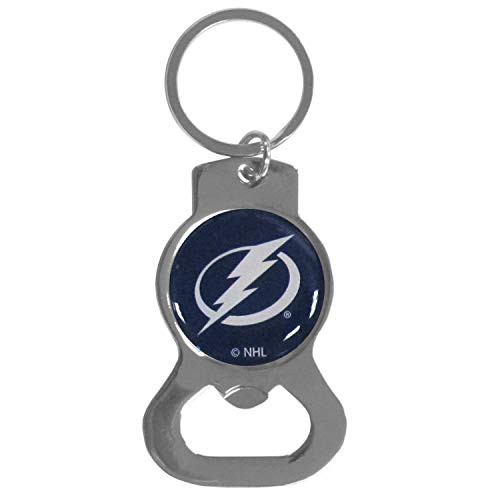 NHL Siskiyou Sports Fan Shop Tampa Bay Lightning Bottle Opener Key Chain One Size Team Color NHL Siskiyou Sports Fan Shop Tampa Bay Lightning Bottle Opener Key Chain One Size Team Color