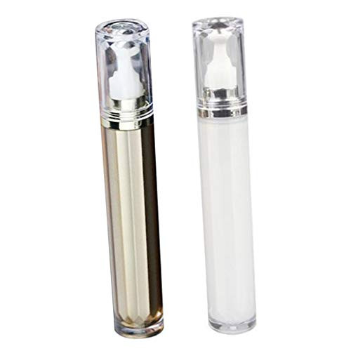 Milageto 2x Essential Oil Bottle With Roller Ball, 20ml Roll-on Empty Bottle