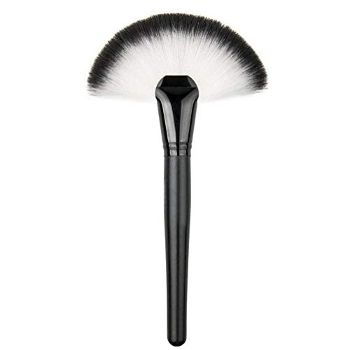 Wenettion Professional Single Makeup Brush Blush/Powder Sector Makeup Brush Soft Fan Brush Foundation Brushes Make Up Tool