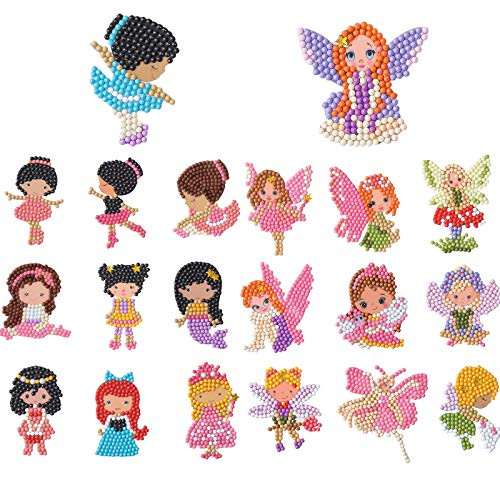 20PCS Diamond Painting Stickers Kits for Kids Diamond Art Sticker Paint with Diamonds 5D Gem Painting Kits by Numbers for Adults Mosaic Stickers DIY Handmade Art Craft as a Gift for Children 20PCS Diamond Painting Stickers Kits for Kids Diamond Art Sticker Paint with Diamonds 5D Gem Painting Kits by Numbers for Adults Mosaic Stickers DIY Handmade Art Craft as a Gift for Children