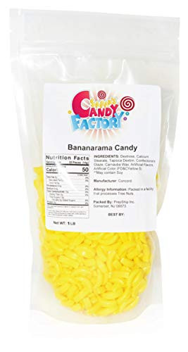 Sarah's Candy Factory Bananarama Candy in Resealable Bag -1 lb-