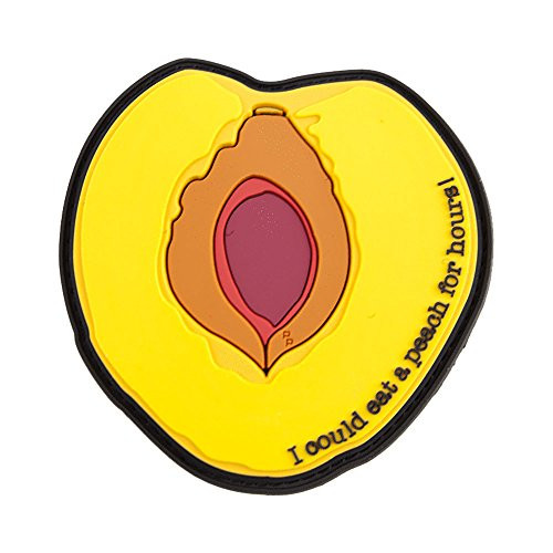 I Love Peaches PVC Morale Patch Tactical Badge