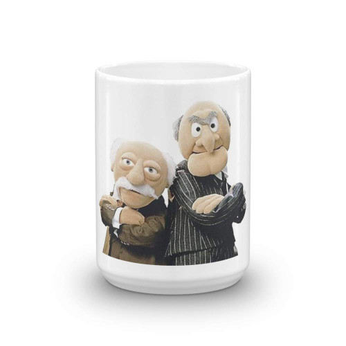 Muppet Statler and Waldorf Coffee Mug - 15Oz White Gift For Friend Lover Parents Grandparent Fans Children Muppet Statler and Waldorf Coffee Mug - 15Oz White Gift For Friend Lover Parents Grandparent Fans Children