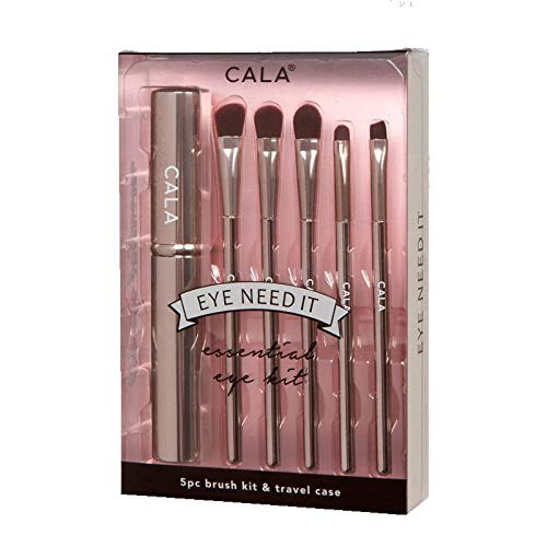 Cala Gunmetal essential eye brush set 5 count, 5 Count