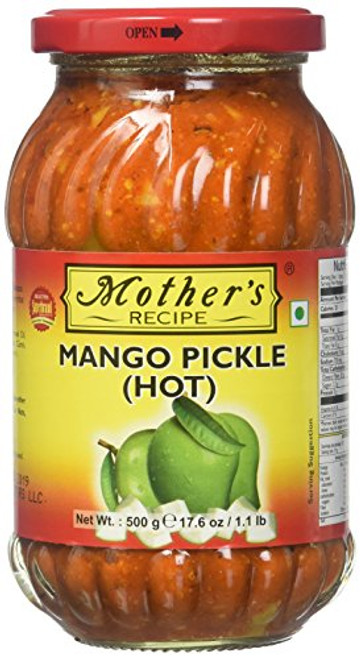 MOTHER'S RECIPE MANGO HOT 500 GM MOTHER'S RECIPE MANGO HOT 500 GM