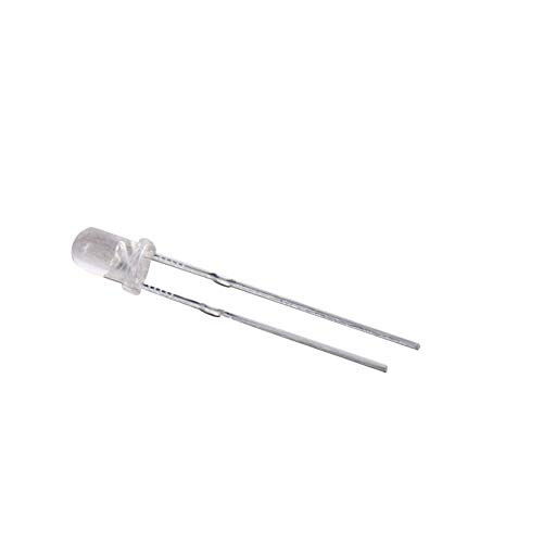Othmro 1000 Pieces 3mm Red LED Light Emitting Diodes Bulb LED Lamp Light Emitting Diodes DIY Christmas Light