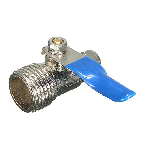 CHERIST 1/2''-1/4'' RO Feed Filter Water Adapter Ball Valve Tap Reverse Osmosis Switch Alloy Durable Quality