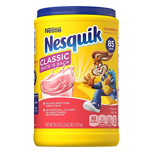 NesQuik Strawberry Powder Big Canister -41.9 oz-
