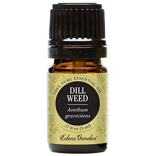Edens Garden Dill Weed Essential Oil, 100 percent Pure Therapeutic Grade -Cold Flu and Inflammation- 5 ml Edens Garden Dill Weed Essential Oil, 100 percent Pure Therapeutic Grade -Cold Flu and Inflammation- 5 ml