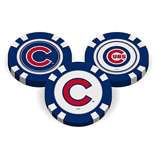 Team Golf MLB Poker Chip Ball Marker - Chicago Cubs Team Golf MLB Poker Chip Ball Marker - Chicago Cubs