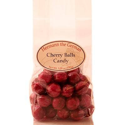 Hermann the German Kirsch Kugeln 150g -Cherry Balls Candy 5.29oz-
