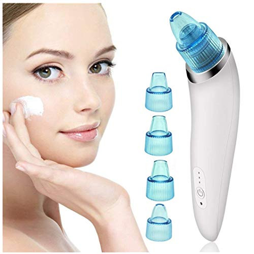 Blackhead Remover, Pore Vacuum, Blackhead Vacuum Facial Pore Cleaner Blackhead Extractor Tool Acne Comedone Removal Suction