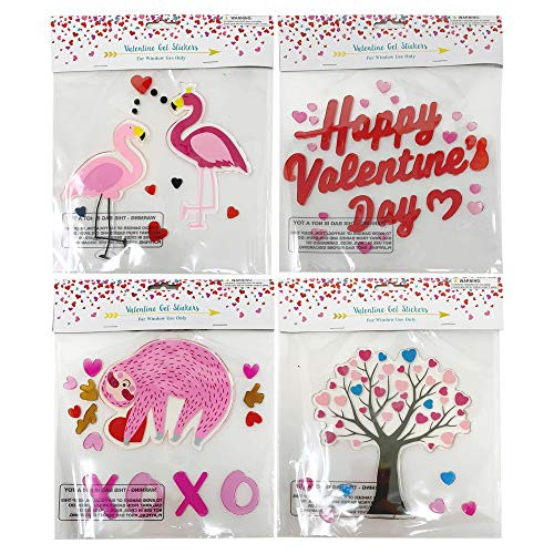 Valentines Day Window Clings -4pk Set-, Valentines Day Decoration, Valentines Day Decor, Valentine Window Clings, Valentines Window Clings, Valentines Day Decorations -Set-1- Valentines Day Window Clings -4pk Set-, Valentines Day Decoration, Valentines Day Decor, Valentine Window Clings, Valentines Window Clings, Valentines Day Decorations -Set-1-