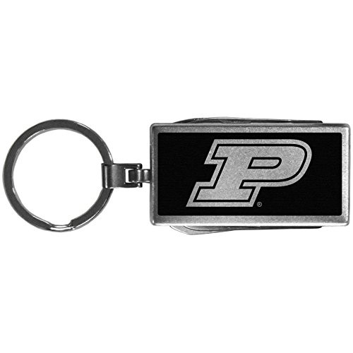 NCAA Siskiyou Sports Fan Shop Purdue Boilermakers Multi-tool Key Chain, Black One Size Black