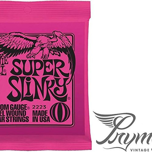 Ernie Ball 2223 Nickel Super Slinky Custom Gauge Electric Guitar Strings Ernie Ball 2223 Nickel Super Slinky Custom Gauge Electric Guitar Strings