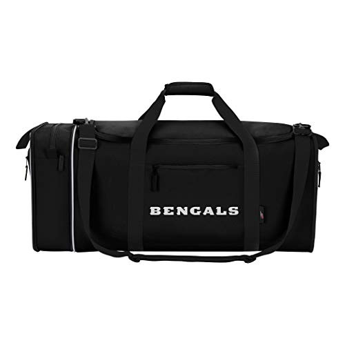 NFL Cincinnati Bengals "Steal" Duffel, 28" x 11" x 12"