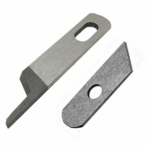 YEQIN Upper knife 412585 & Lower Knife 550449 For Singer 14CG754 Pfaff 4762 4772 Babylock Serger Machine