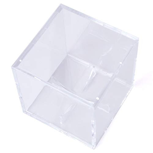 ChalkTalkSPORTS Square Acrylic Ball Display Cube - Clear Protective Case - Single