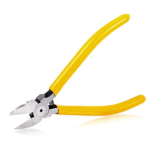 SPEEDWOX Side Cutting Pliers Flush Cutter Wire Cutter 6 Inches Diagonal Pliers Precision Nippers Side-cutting Pliers for Jewelry Making Electronics Repair Hand Tools Crafts SPEEDWOX Side Cutting Pliers Flush Cutter Wire Cutter 6 Inches Diagonal Pliers Precision Nippers Side-cutting Pliers for Jewelry Making Electronics Repair Hand Tools Crafts