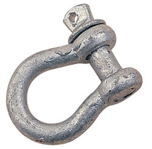 Sea Dog 147816 Galvanized Screw-Pin Anchor Bow Shackle, 5/8-Inch