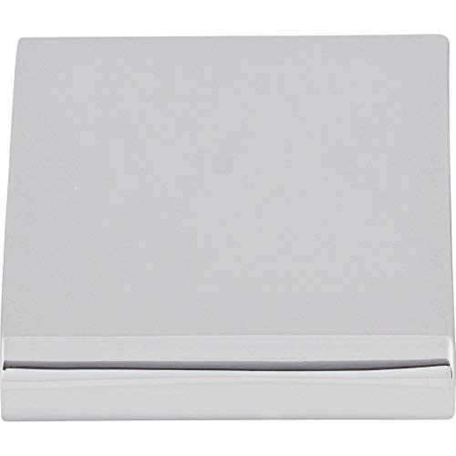 Top Knobs TK500PC Mercer Collection 1-1/4" Europa Tab Pull, Polished Chrome
