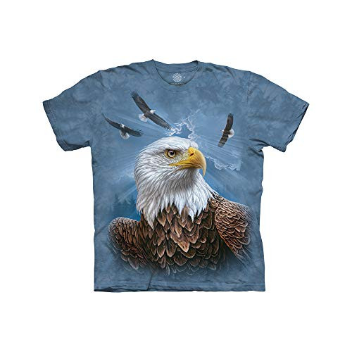 The Mountain Guardian Eagle Child T-Shirt, Blue, Large The Mountain Guardian Eagle Child T-Shirt, Blue, Large