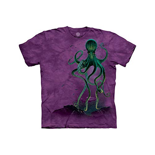 The Mountain Kids' Big MyMountain Octopus Apparel, Purple, Large
