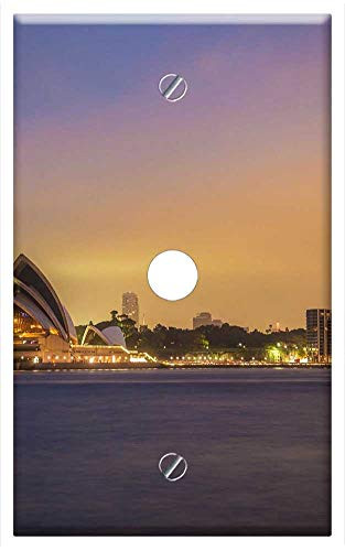 Single Hole Device Telephone/Cable Wall Plate Cover - Sydney Opera House Sydney Australia Sydney Harbour