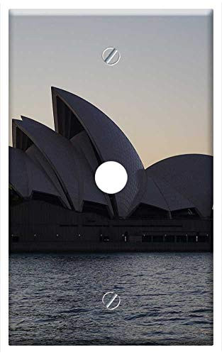 Single Hole Device Telephone/Cable Wall Plate Cover - Sydney Opera House Harbour Australia Opera House