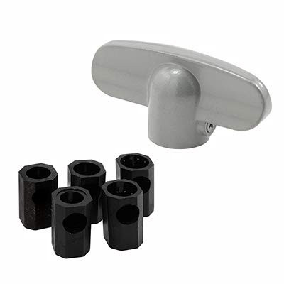 CRL Aluminum Universal T-Crank Window Handle