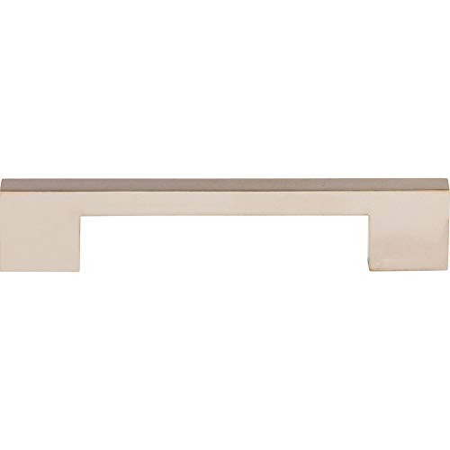 Top Knobs TK23PN Sanctuary Collection 5" Linear Pull, Polished Nickel