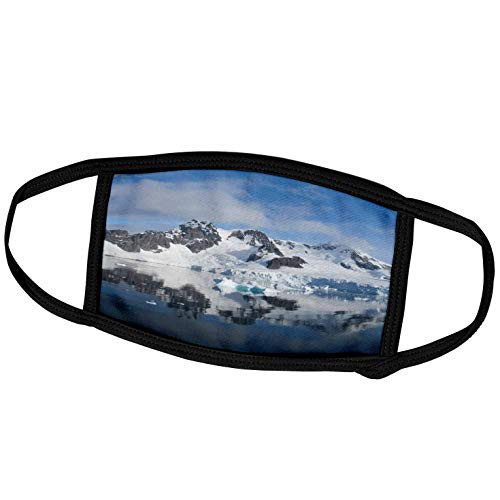 3dRose Antarctica, Paradise Harbour and Bay-AN02 CMI0094 - Cindy Miller. - Face Covers -fc_69791_3-