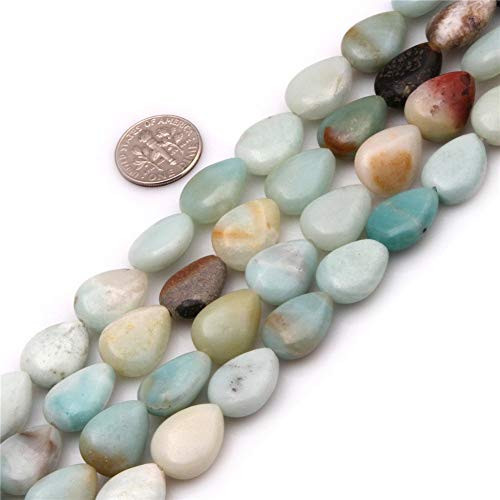 12x16mm Drip Gemstone Mixed Amazonite Beads For Jewelry Making Strands 15 Inch Jewelry Making Beads 12x16mm Drip Gemstone Mixed Amazonite Beads For Jewelry Making Strands 15 Inch Jewelry Making Beads